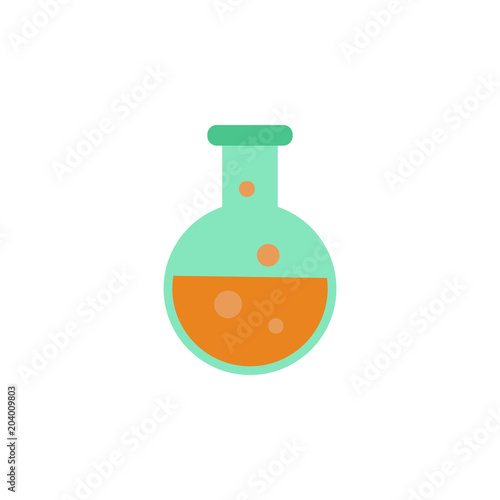colored liquid in vitro icon. Element of science and laboratory for mobile concept and web apps. Detailed liquid in vitro icon can be used for web and mobile. Premium icon