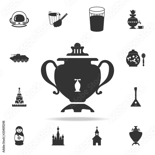 samovar icon. Detailed set of Russian culture icons. Premium graphic design. One of the collection icons for websites, web design, mobile app