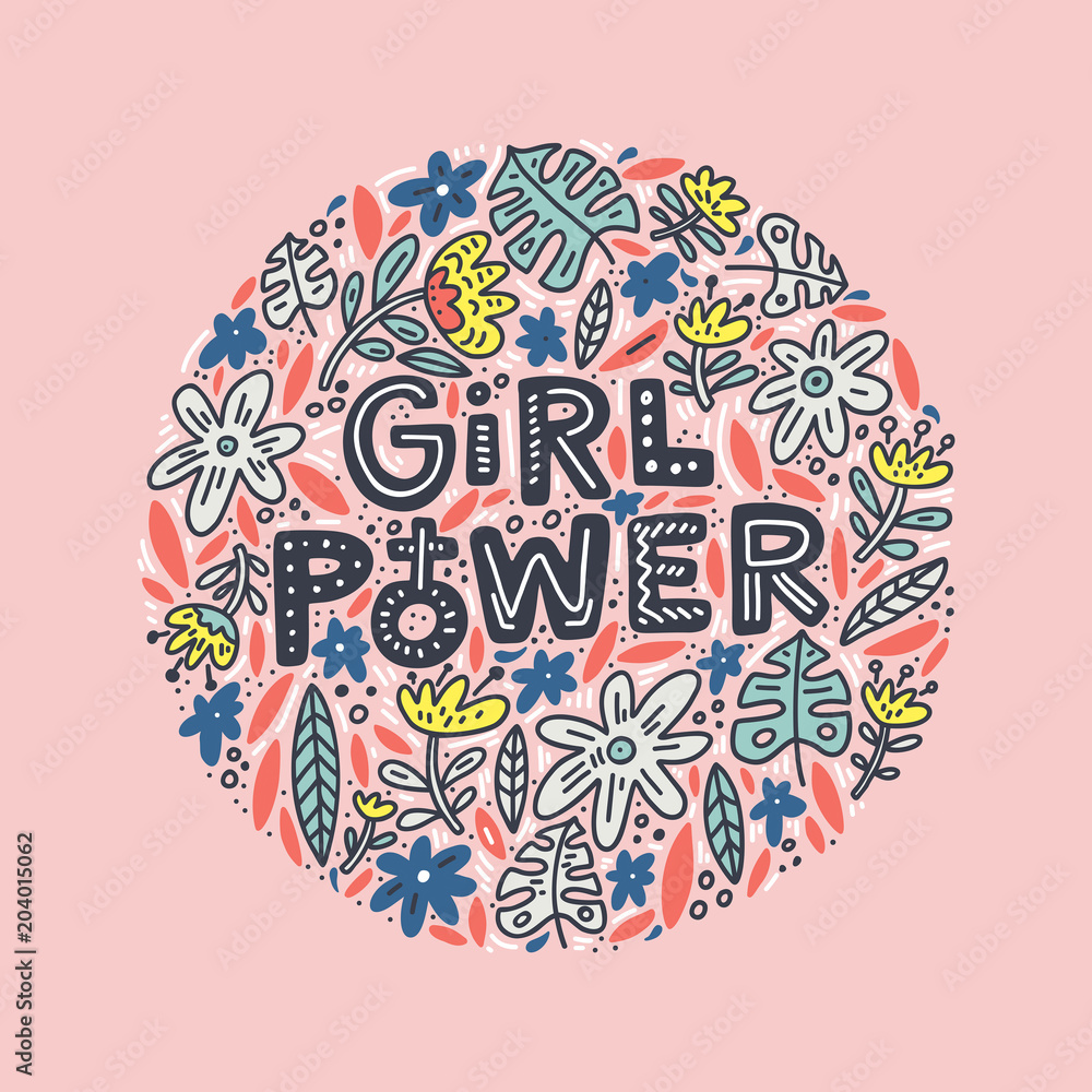 Girl Power Illustration Girl Power Illustration