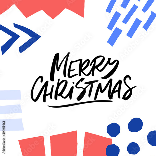 Merry Christmas Greeting Card