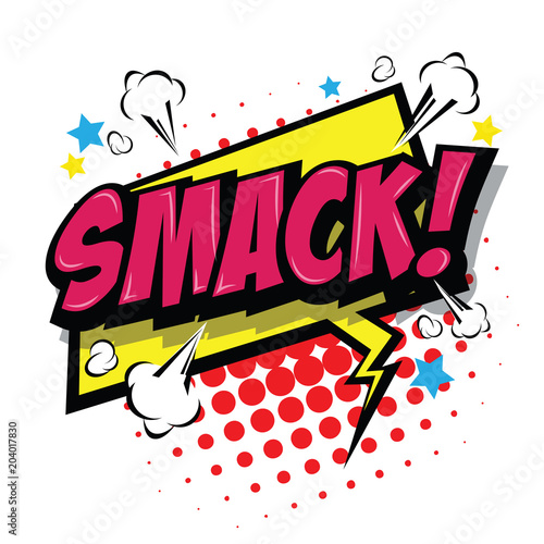 Smack! Comic Speech Bubble