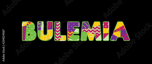 Bulemia Concept Word Art Illustration