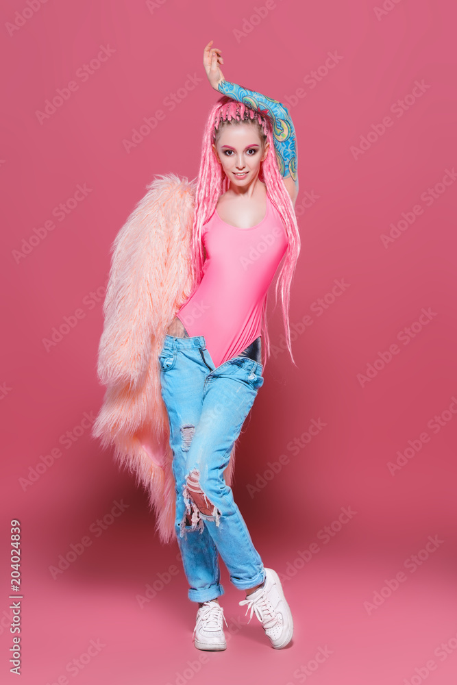 trendy female model trendy female model