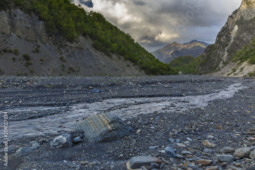 The riverbed of the river D...