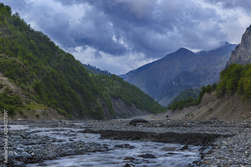 The riverbed of the river D...