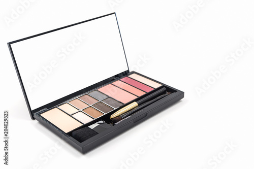 Decorative Cosmetic set eyeshadow.