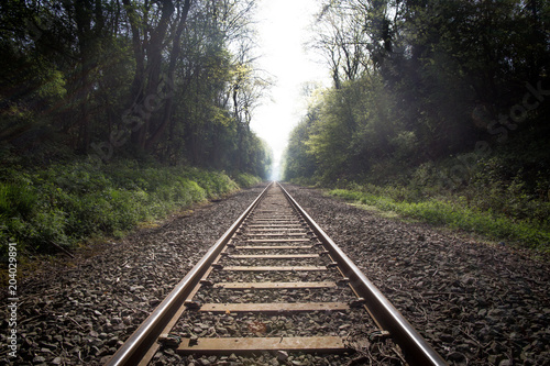 Photo train track