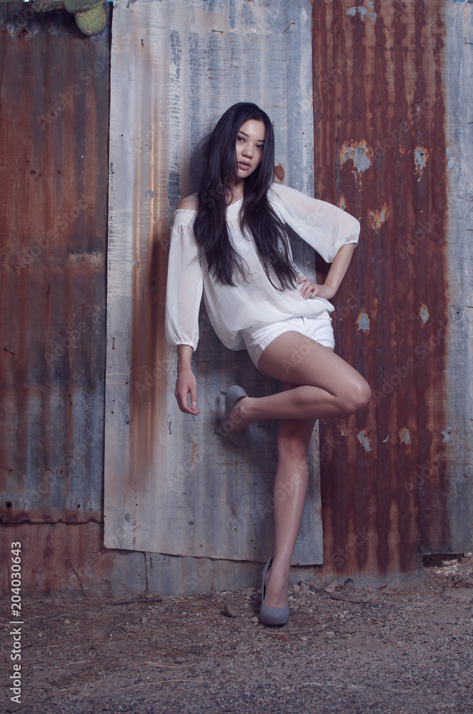 Beautiful Asian Model Fashion shoot Beautiful Asian Model Fashion shoot
