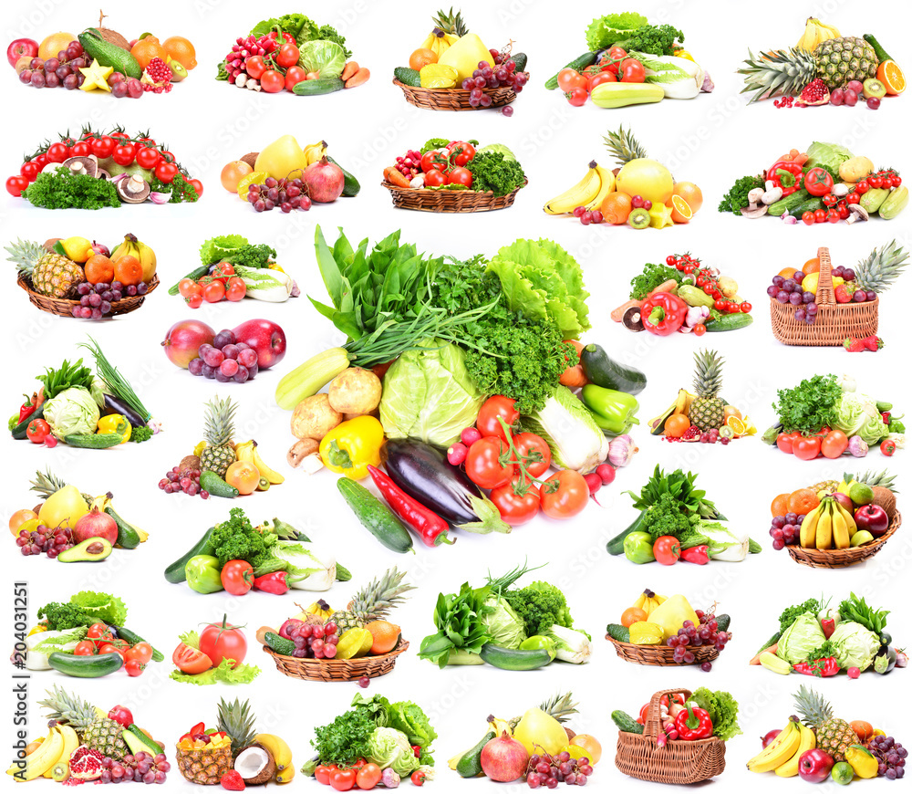Fruit and vegetables Fruit and vegetables
