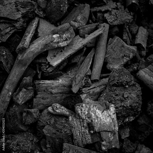 pile of wood © saranyoo