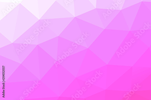 Violet abstract polygonal pattern. Low poly background