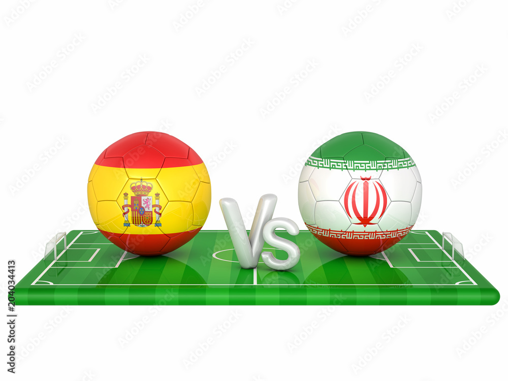 Soccer cup 2018 3d render illustration Soccer cup 2018 3d render illustration