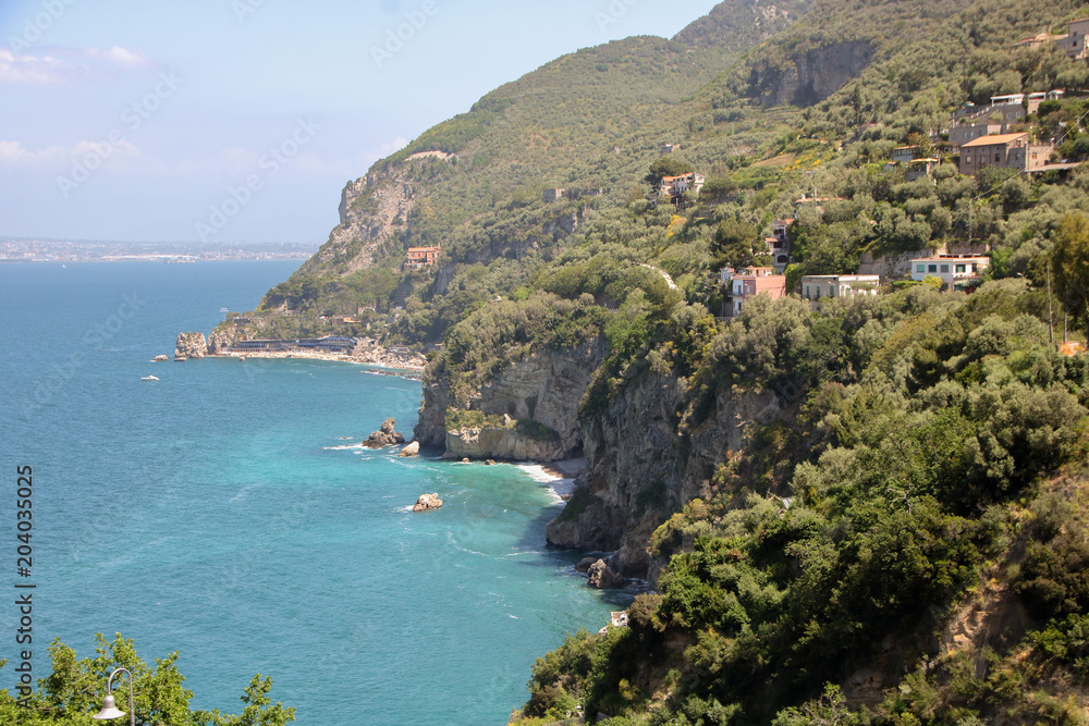 landscape of Sorrento's peninsula
