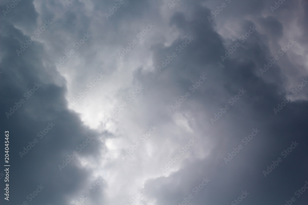 Dark clouds before heavy raining Dark clouds before heavy raining
