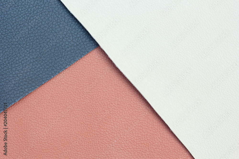 Fototapeta premium Artificial leather variety shades of colors