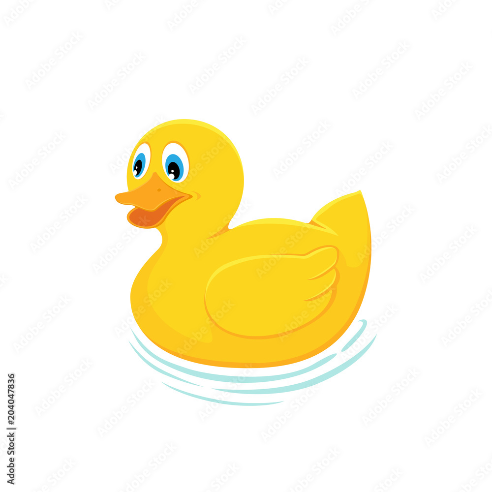 Fototapeta premium Yellow rubber duck