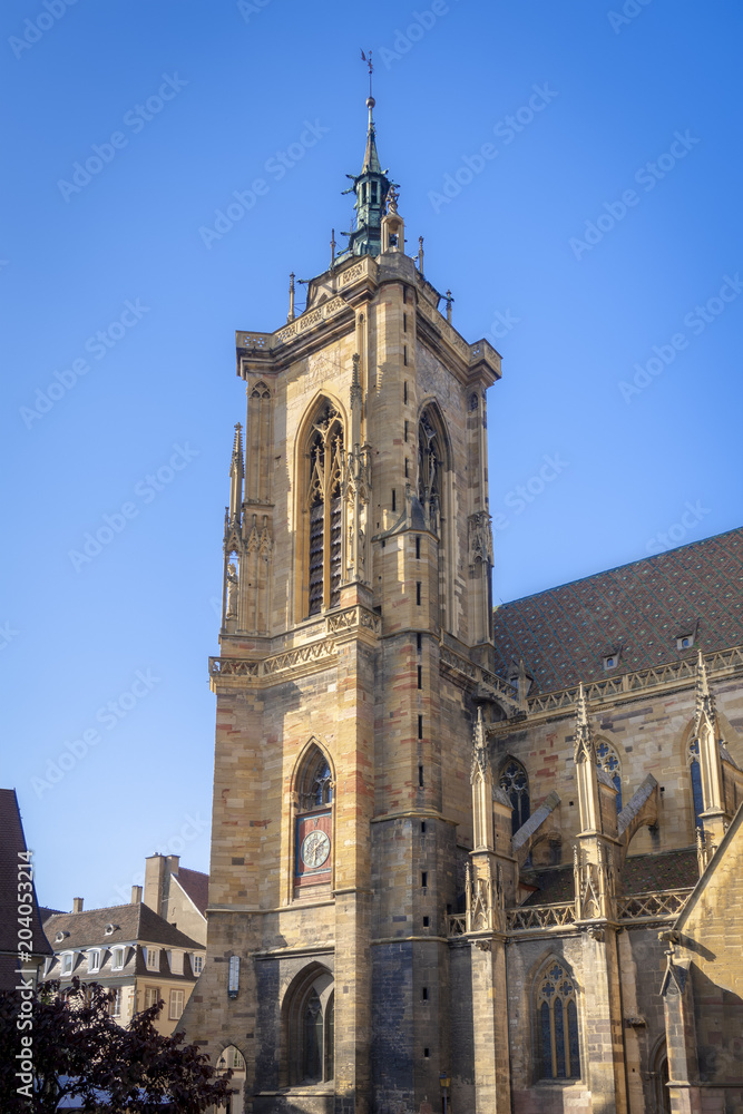 Fototapeta premium the beautiful church of Colmar France