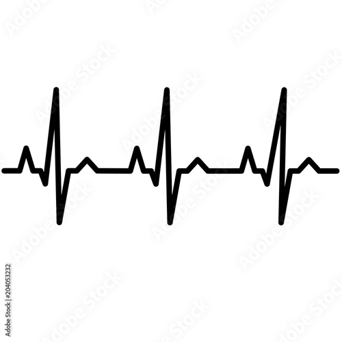 Vector pulse Icon
