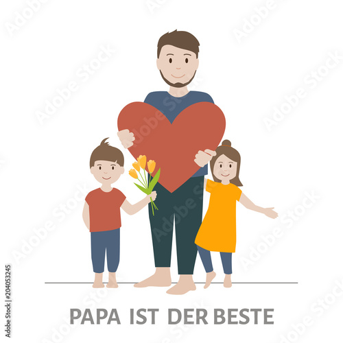 Papa ist der beste