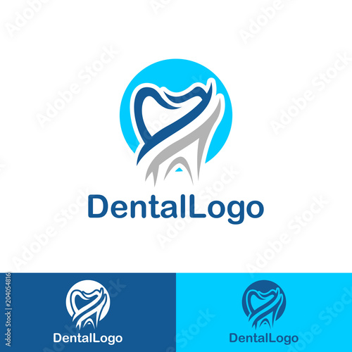 tooth, dental smart dental logotype photo