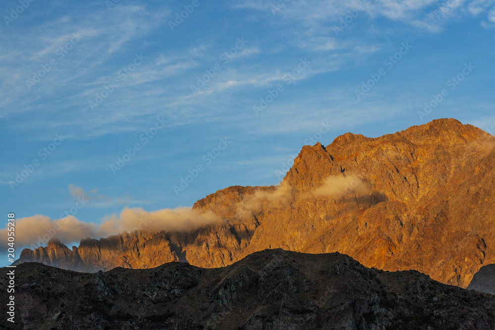Obraz premium Mountain in Kazbegi