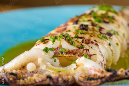 Calamari with sauce