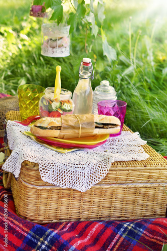 summer picnic time