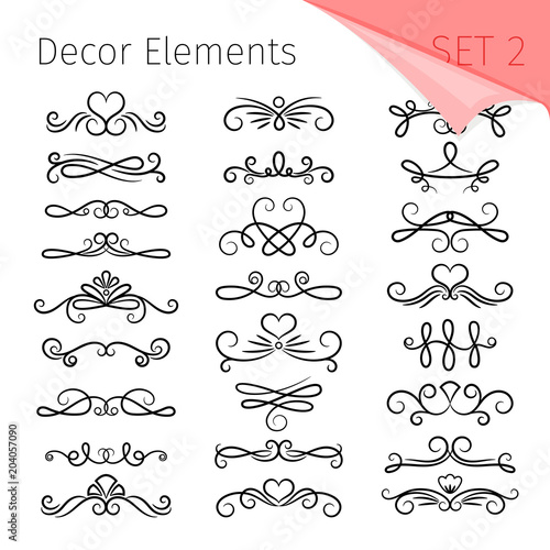 Elegant page dividers