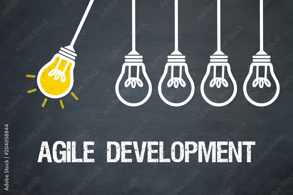 Agile Development / Lampen / Konzept Agile Development / Lampen / Konzept