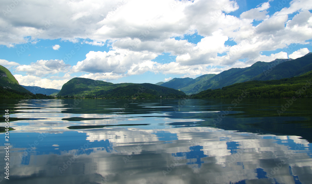 lake with clear water lake with clear water