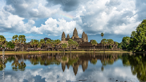 Angkor wat nach Gewittterregen