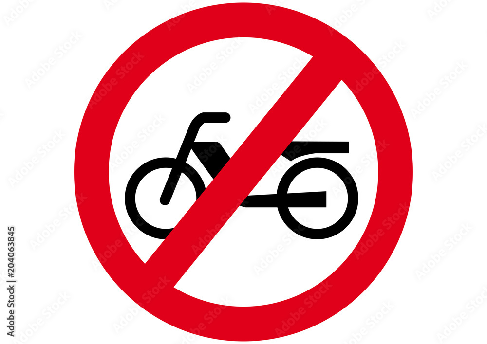 Schild Mofa verboten Schild Mofa verboten