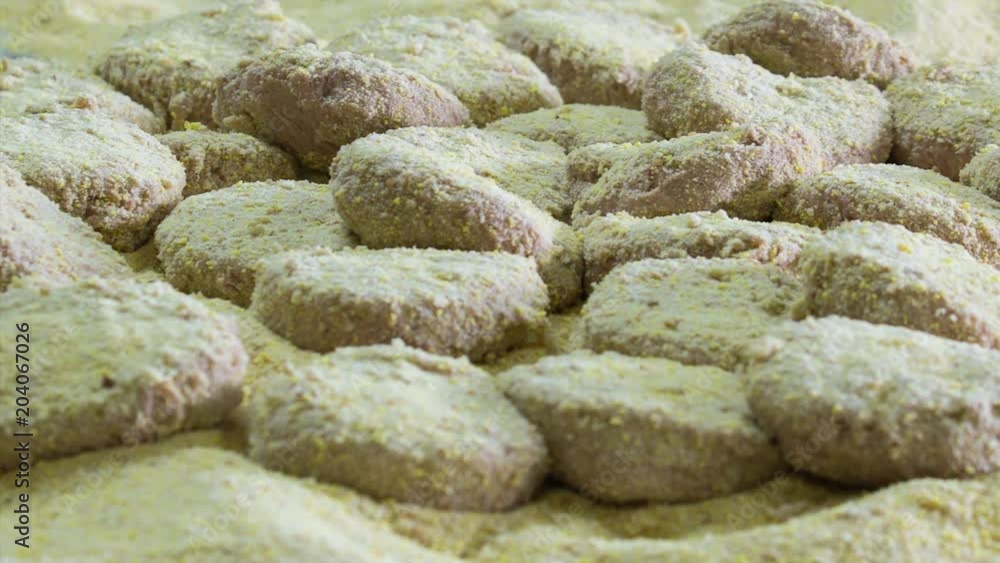 Making Cutlets Of Minced Meat Making Cutlets Of Minced Meat
