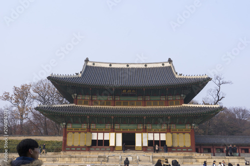 Seoul Eastern Palace (Changdeokgung) a UNESCO world heritage site in Seoul, South Korea photo