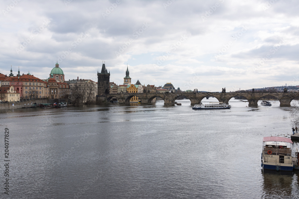 Obraz premium Prag Karlsbrücke