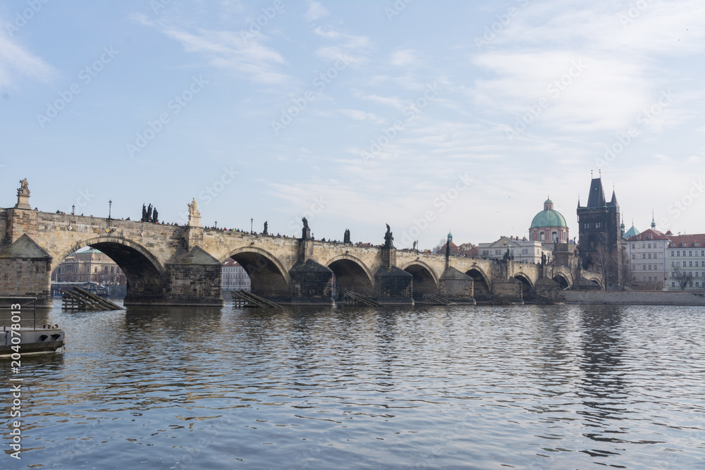 Obraz premium Prag Karlsbrücke