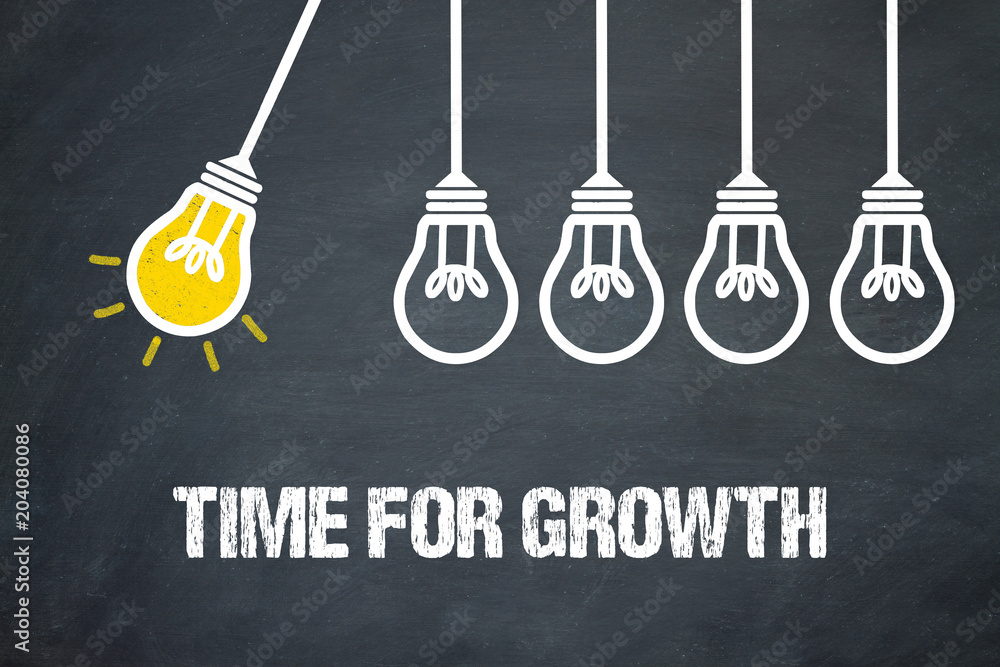 Fototapeta premium Time for Growth