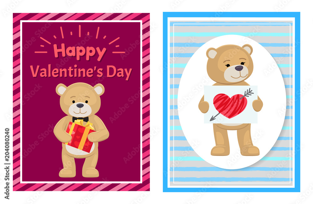I Love You and Me Teddy Bears Vector I Love You and Me Teddy Bears Vector
