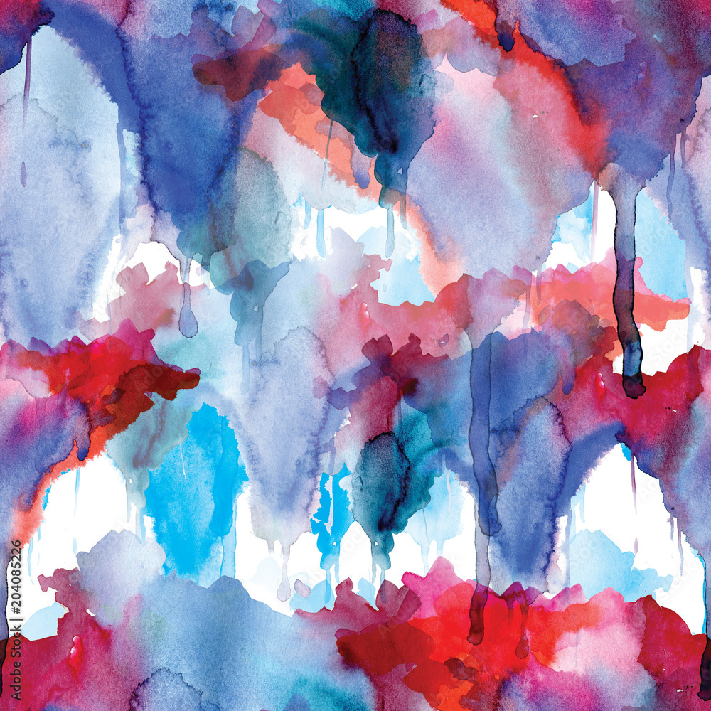 Red-purple watercolor