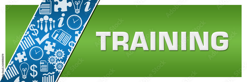 Training Blue Business Element Green Left Side Training Blue Business Element Green Left Side