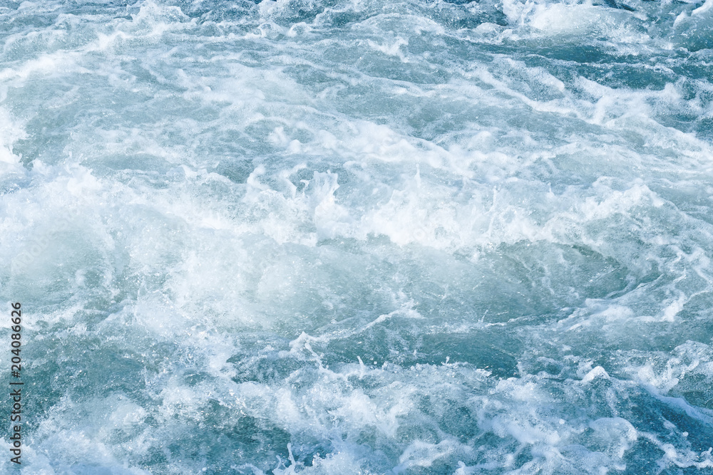 Abstract blue background of foamy sea wave Abstract blue background of foamy sea wave