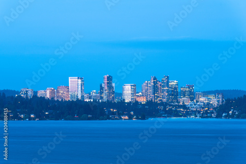 Skyline of downtown Bellevue, Seattle Metropolitan area, Washington State, USA © Jose Luis Stephens