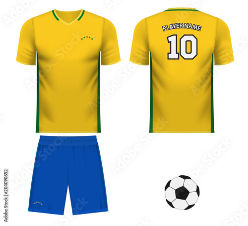 Brazil national team jersey fan apparel