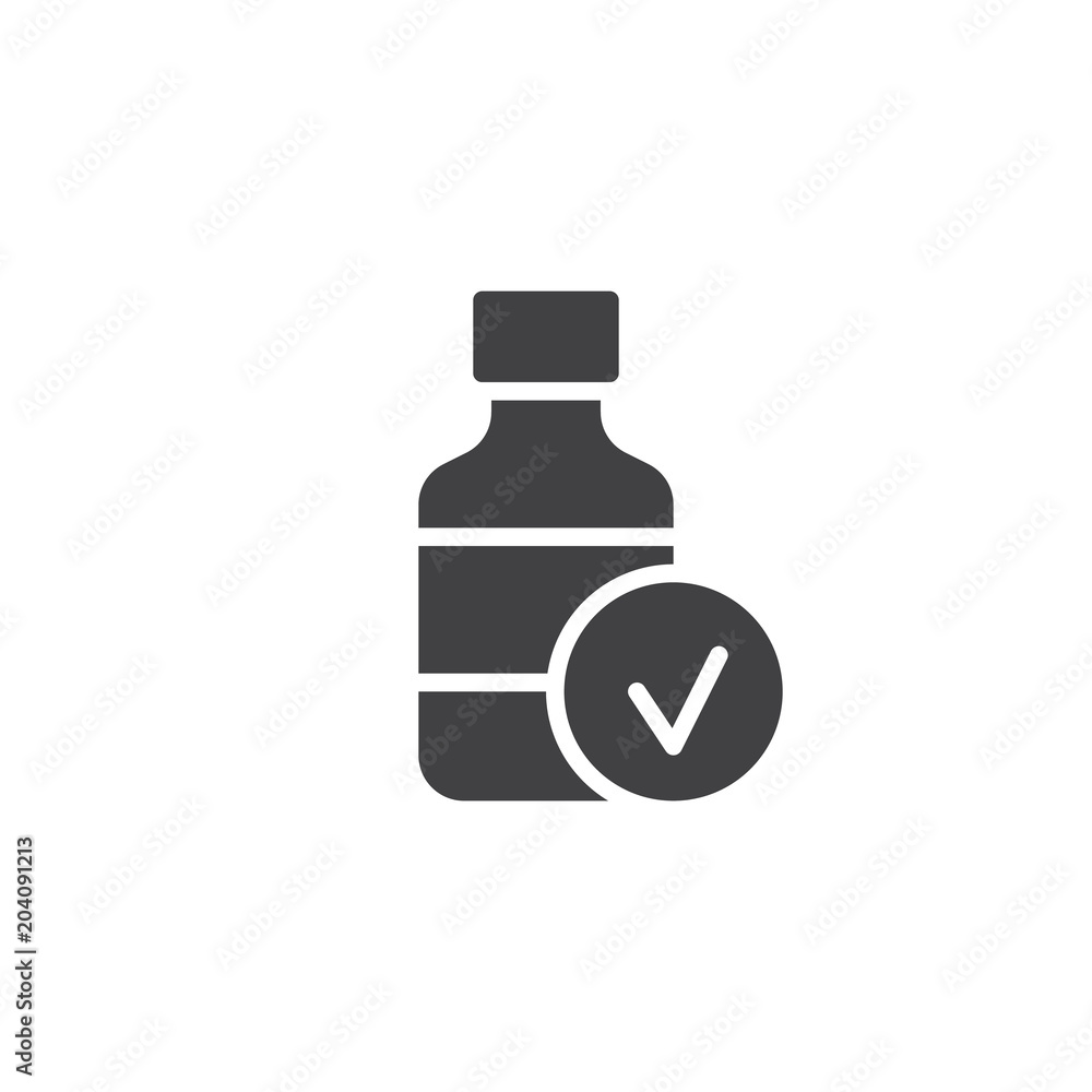 Medical drugs vector icon. filled flat sign for mobile concept and web design. Medicine bottle simple solid icon. Symbol, logo illustration. Pixel perfect vector graphics Medical drugs vector icon. filled flat sign for mobile concept and web design. Medicine bottle simple solid icon. Symbol, logo illustration. Pixel perfect vector graphics