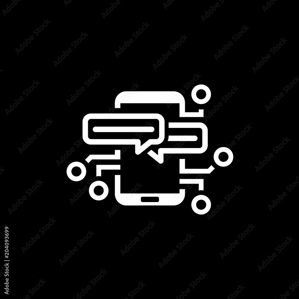 Mobile Crypto Protection Icon. Mobile Crypto Protection Icon.