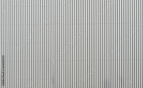 Corrugated metal wall texture surface