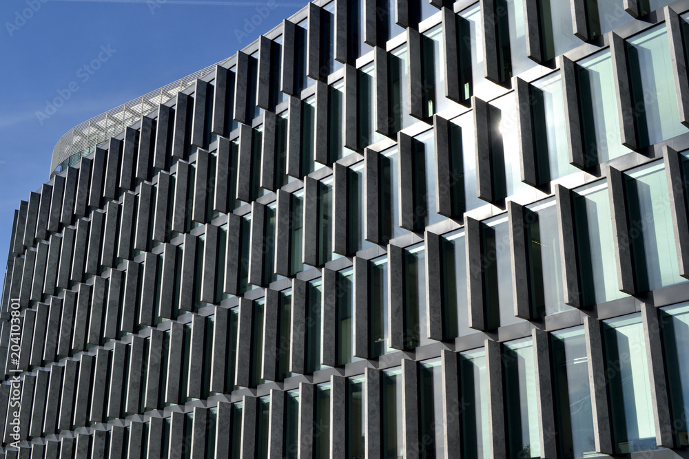 Modern office building - facade Modern office building - facade