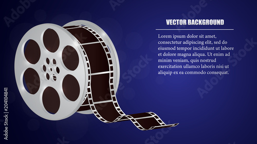reel film isolated icon