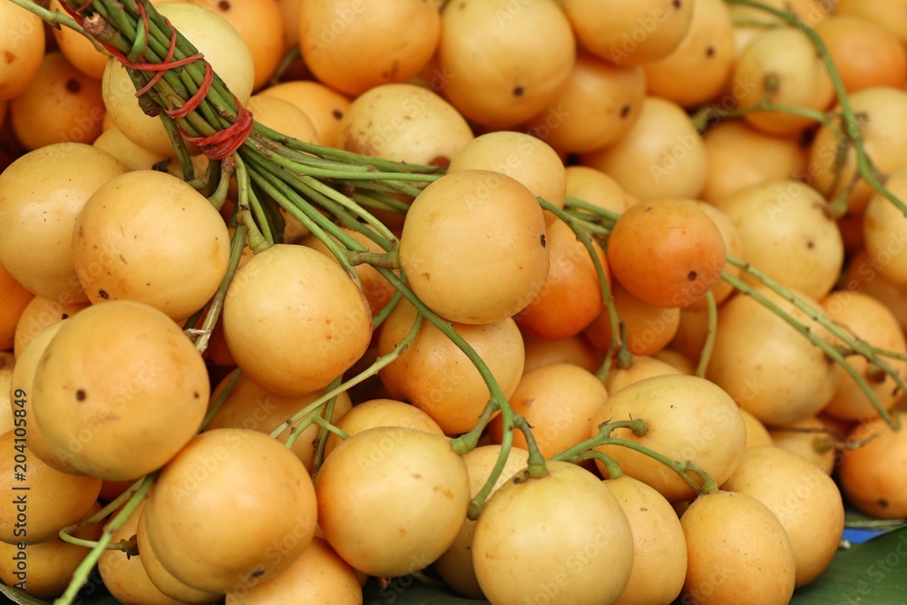 Rambeh fruit at street food