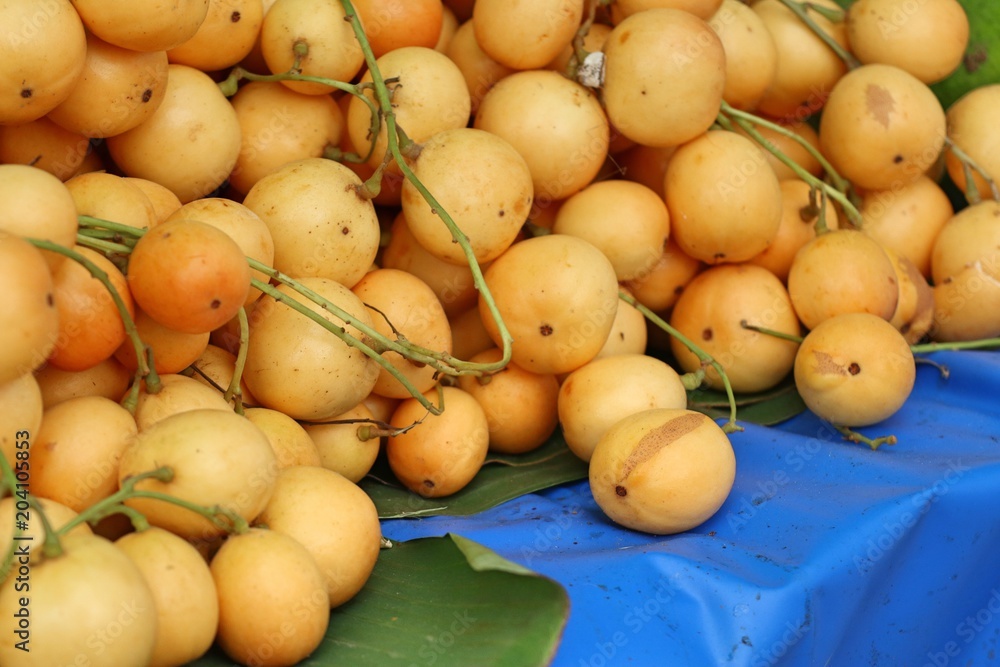 Rambeh fruit at street food